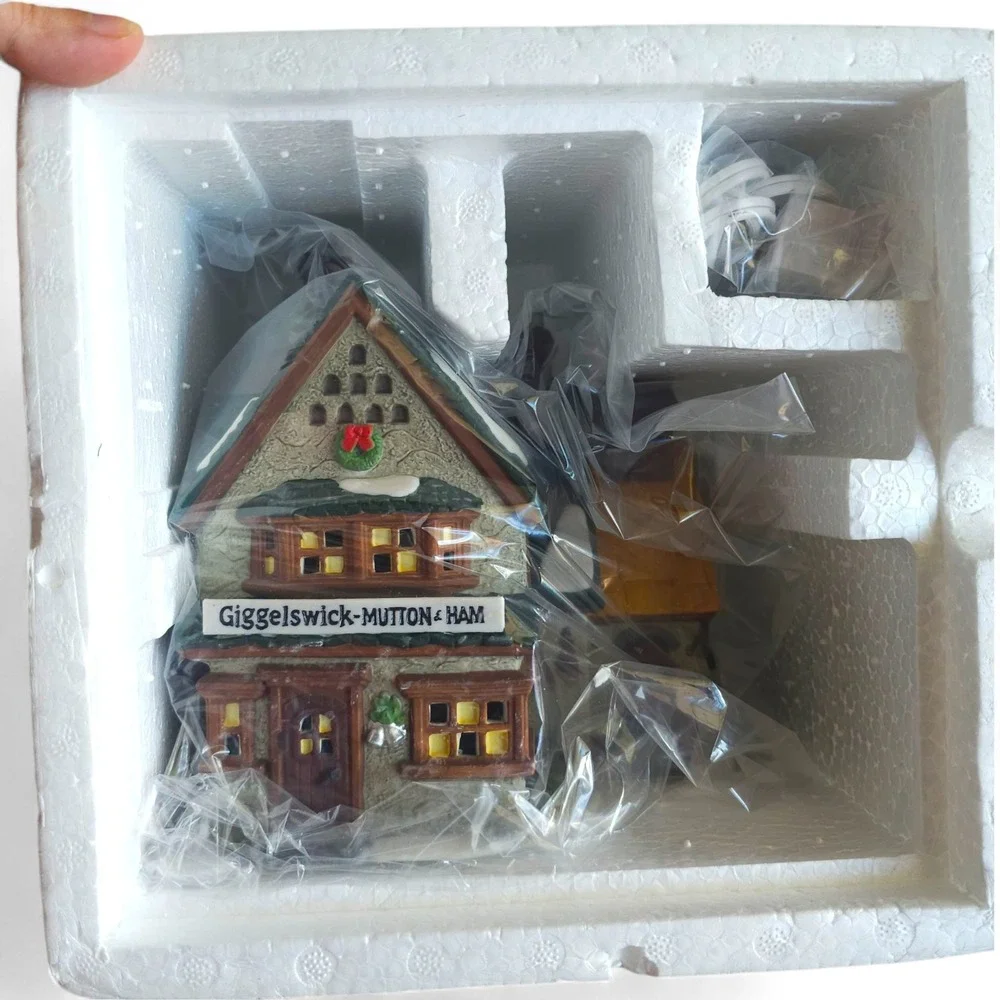 Dept 56 Dickens Village Giggelswick Mutton & Ham #58220 Lighted House